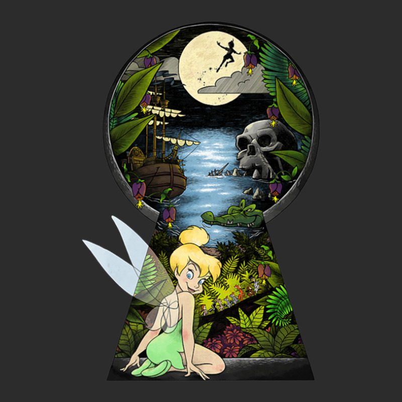 Peter Pan Tinkerbell Keyhole Exclusive T-shirt by IsaiahStark | Artistshot