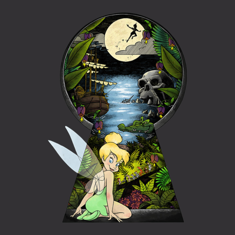 Peter Pan Tinkerbell Keyhole Vintage Short by IsaiahStark | Artistshot