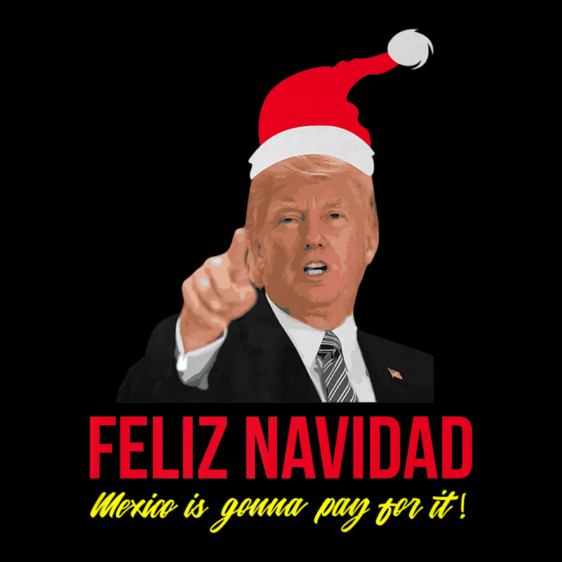 Christmas Donald Trump Mexico Wall Adjustable Cap | Artistshot