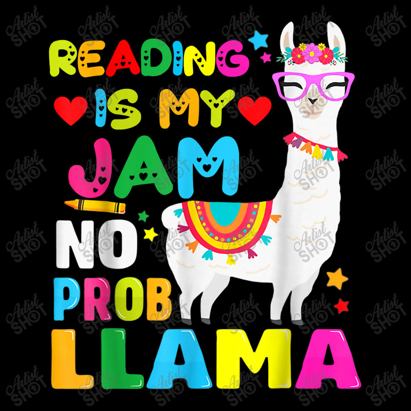 Read Teacher No Prob Llama Rainbow - Reading Is My Jam Vintage Adjustable Cap by Brynlee-Everett | Artistshot