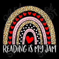 Read Teacher Rainbow Leopard - Reading Is My Jam Day Gift Maternity Scoop Neck T-shirt | Artistshot