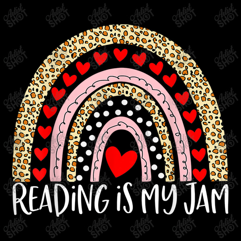 Read Teacher Rainbow Leopard - Reading Is My Jam Day Gift Maternity Scoop Neck T-shirt by Brynlee-Everett | Artistshot