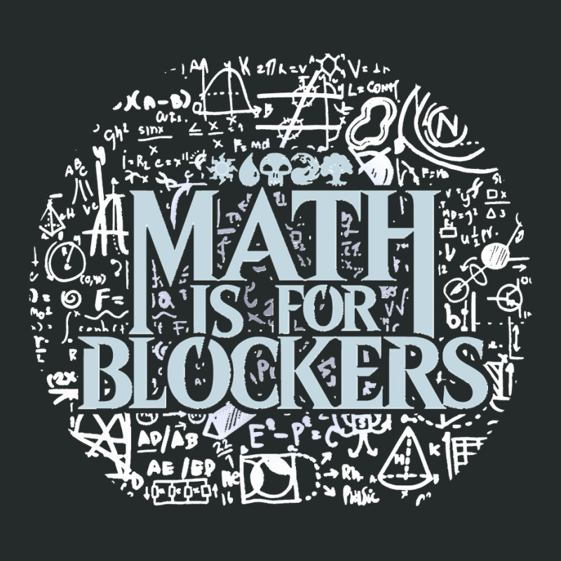 Math Is For Blockers Artifact Edition Classic Women's Triblend Scoop T-shirt by cm-arts | Artistshot