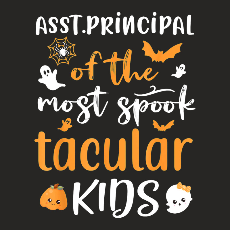 Assistant Asst Principal Of The Most Spook Tacular Kids Ladies Fitted T-Shirt by Bestarts | Artistshot