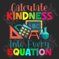 Calculate Kindness Into Every Equation Mathematicians Funny Gifts Printed Hat | Artistshot