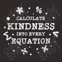 Calculate Kindness Into Every Equation School Math Teacher Music Vinta Racerback Tank | Artistshot