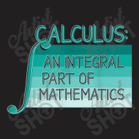 Calculus An Integral Part Of Mathematics - Math Teacher Character Anim T-shirt | Artistshot