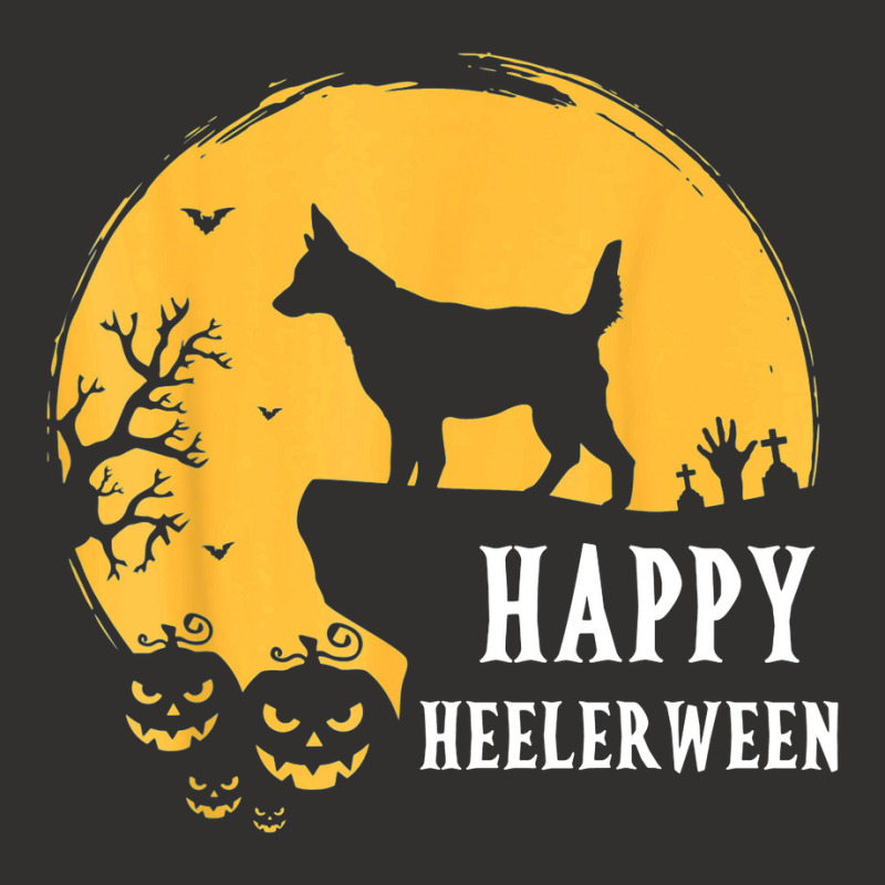 Australian Cattle Dog Full Moon Red Blue Heeler Halloween Champion Hoodie by Newest | Artistshot