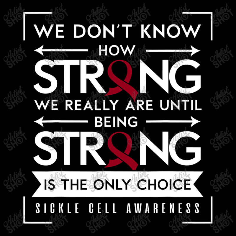 Sickle Cell Awareness Anemia Support Strong Choice Zipper Hoodie by nhan0105 | Artistshot