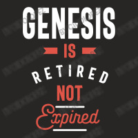 Genesis Is Retired Not Expired Ladies Fitted T-shirt | Artistshot