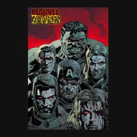 Zombies Zombie Group Shot Landscape Canvas Print | Artistshot