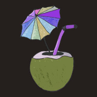 Coconut Drink With Umbrella T  Shirt1455 Tank Top | Artistshot