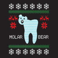 Christmas Ugly Sweater Molar Bear Dentist T-shirt | Artistshot