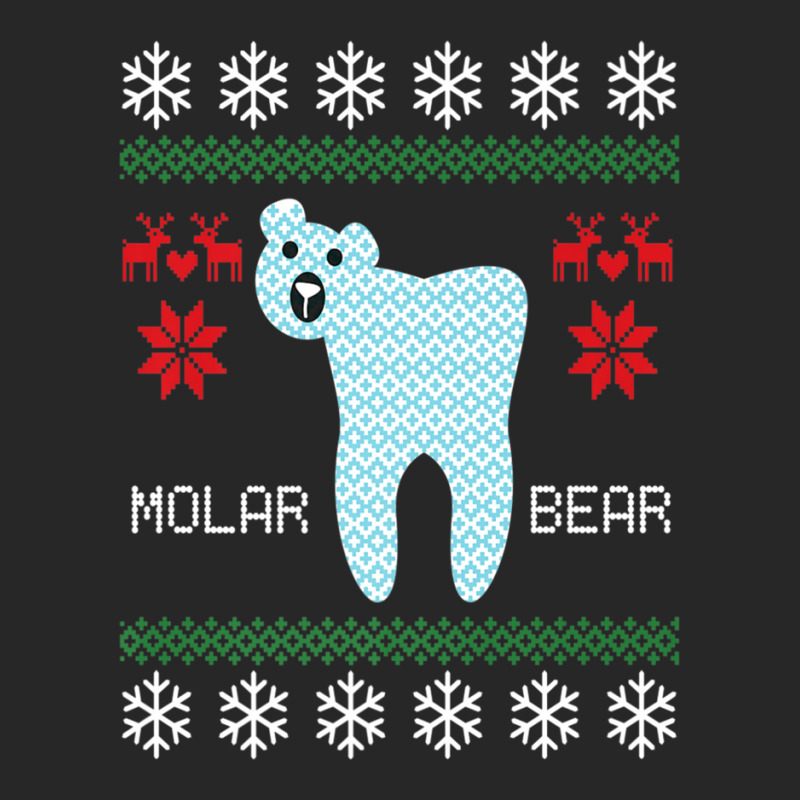 Christmas Ugly Sweater Molar Bear Dentist Men's T-shirt Pajama Set by AliaOwens | Artistshot