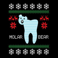 Christmas Ugly Sweater Molar Bear Dentist Maternity Scoop Neck T-shirt | Artistshot