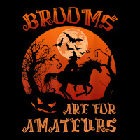 Brooms Are For Amateurs Witch Riding Horse Halloween Women Long Sleeve Shirts | Artistshot