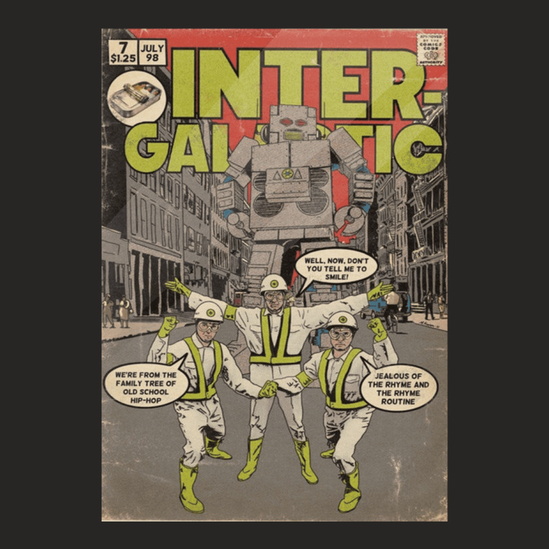 Intergalactic Comis, Inter Galactic, Intergalactic, I Love Intergalact Ladies Fitted T-Shirt by SHRIIIO ARTIST | Artistshot