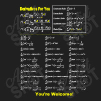 Derivatives For You You’re Welcome Funny Math Graphic Music Ladies Polo Shirt | Artistshot