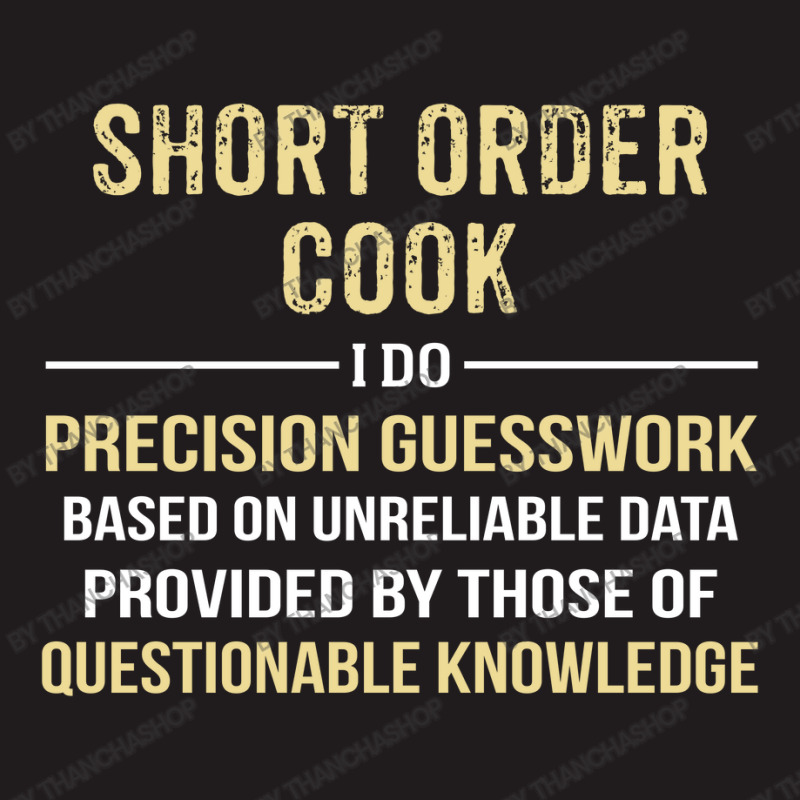 Short Order Cook I Do Precision Guesswork. Funny Gift Waist Apron | Artistshot