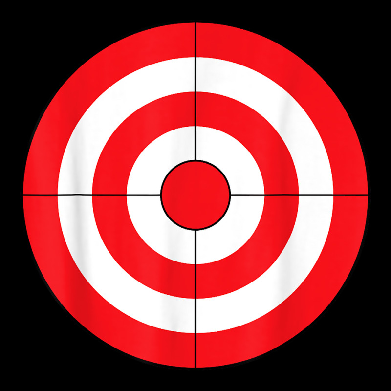 Bulls-eye Target Lazy Diy Halloween Costume Darts Shooting V-neck Tee | Artistshot