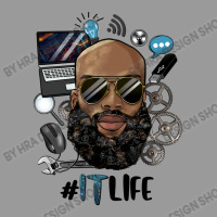 Black Bald Man Information Technology Life Baby Bibs | Artistshot