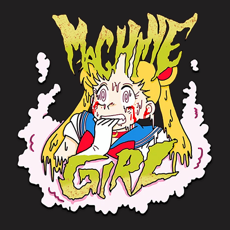 Machine Girl T-Shirt by poppyallen | Artistshot