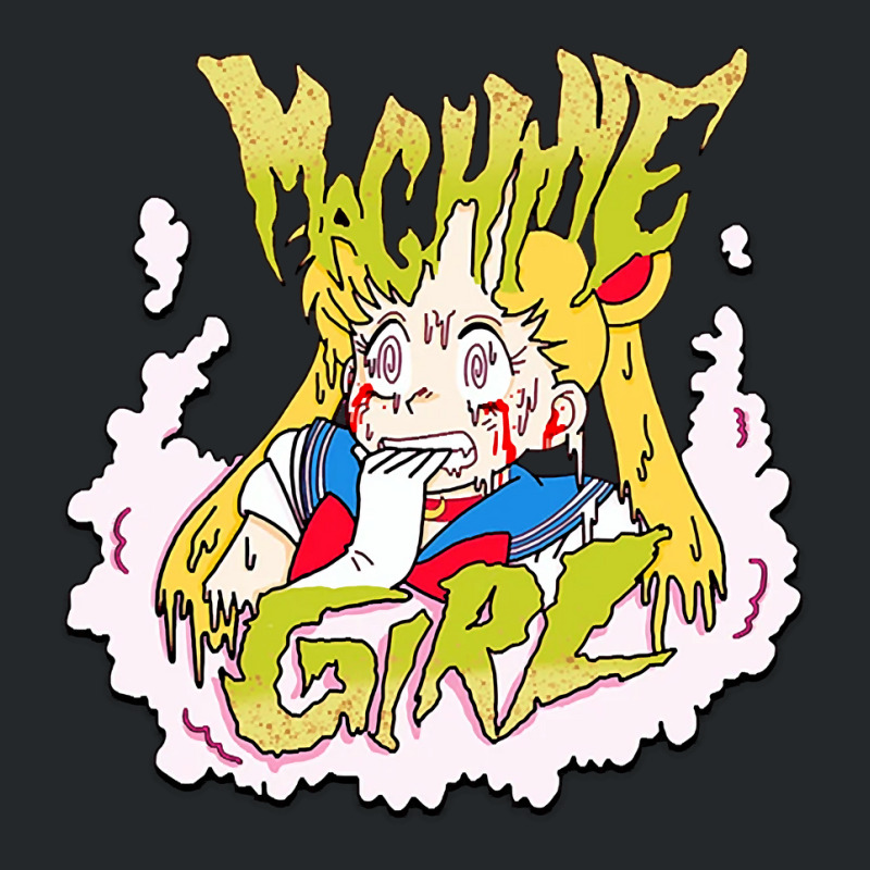 Machine Girl Crewneck Sweatshirt by poppyallen | Artistshot