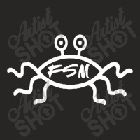 Fsm Flying Spaghetti Monster Afterlife Pastafarian Atheist Ladies Fitted T-shirt | Artistshot