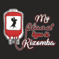 Angolan Dancer Angola My Blood Type Is Kizomba Dancing Ladies Fitted T-shirt | Artistshot