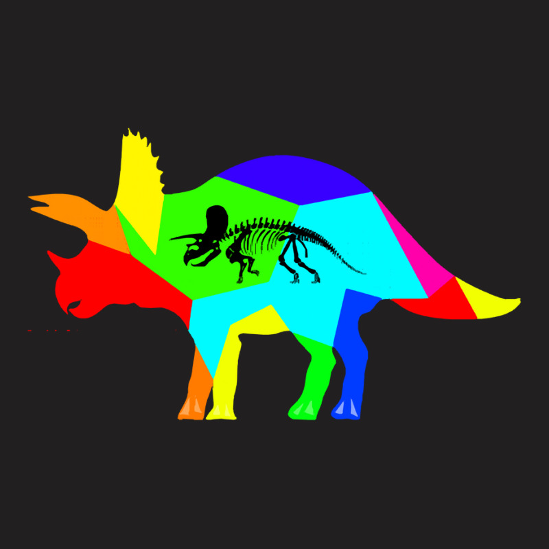 Colorful Triceratops T  Shirt1520 T-shirt | Artistshot