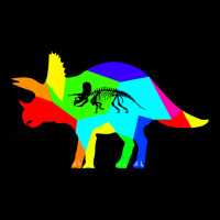 Colorful Triceratops T  Shirt1520 Unisex Jogger | Artistshot