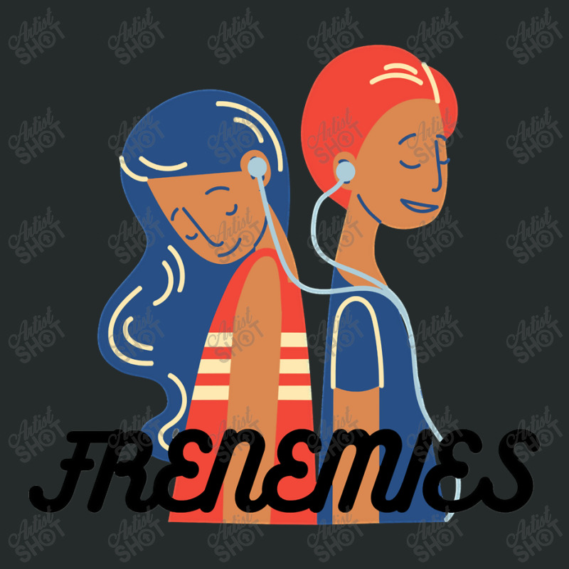 My Favorite People Frenemies Art Women's Triblend Scoop T-shirt by ArtistDraven | Artistshot