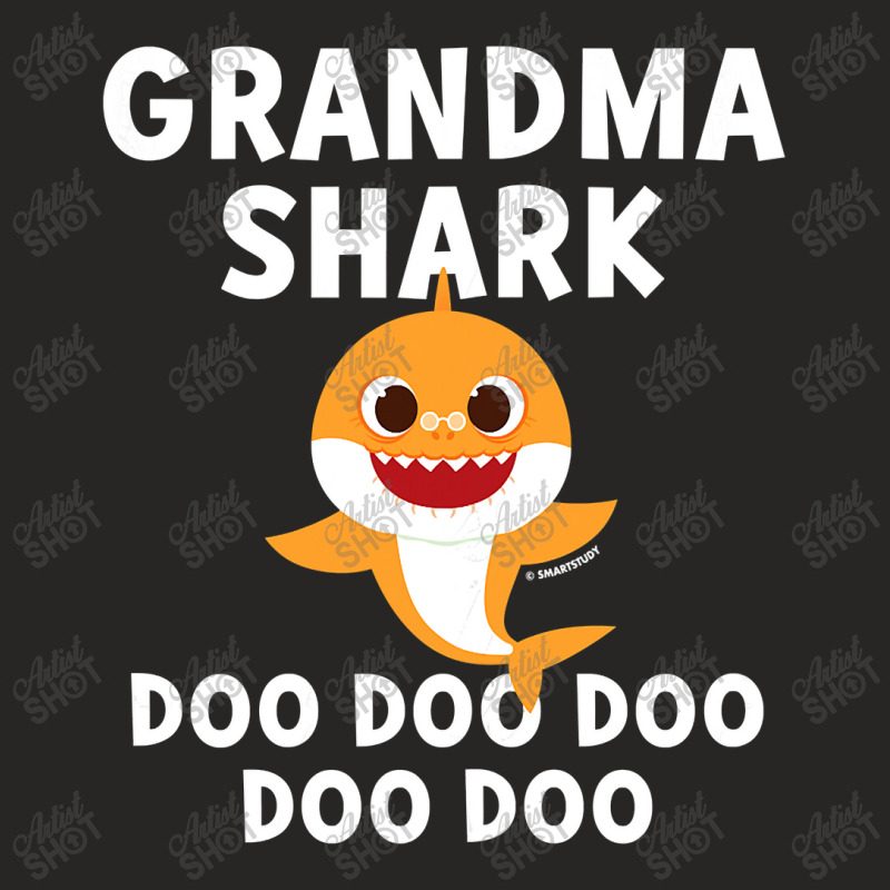 Womens Pinkfong Grandma Shark Official Ladies Fitted T-Shirt by CUSER3772 | Artistshot