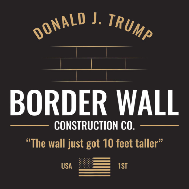 Conservative Trump Border Wall Builder Vintage Cap | Artistshot