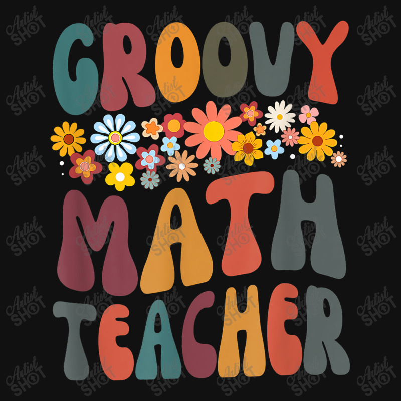 Floral Retro Groovy Math Teacher Matching Student Subject Mens Best Full Set Car Mats | Artistshot