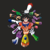 Goku And Enemy, Dragonball, Dbz, Cartoon Kids Ladies Fitted T-shirt | Artistshot