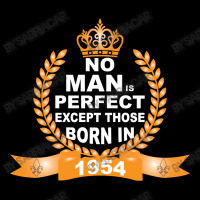 No Man Is Perfect Except Those Born In 1954 V-neck Tee | Artistshot