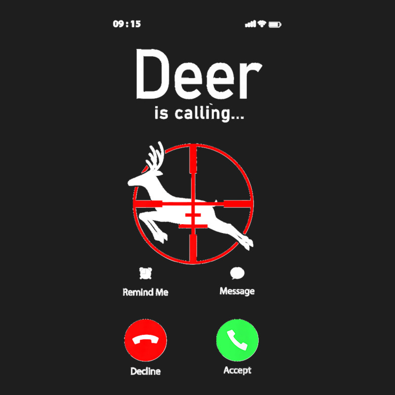 Buck Deer Hunting Hunter Phone Display Vintage Deer Is Premium Classic T-shirt by cm-arts | Artistshot