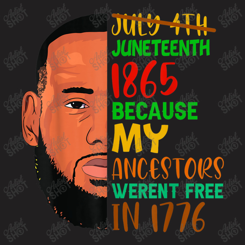 Juneteenth Men Juneteenth Costume African American Games Characters T-shirt | Artistshot