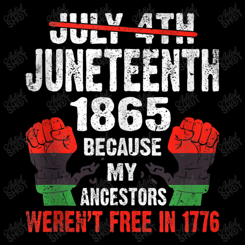 Juneteenth My Ancestors Free Black African Flag Pride Fist Characters  Legging by KhalilDesign | Artistshot