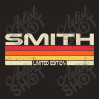 Smith Surname Birthday Family Reunion 80s 90s Sunset Tank Top | Artistshot