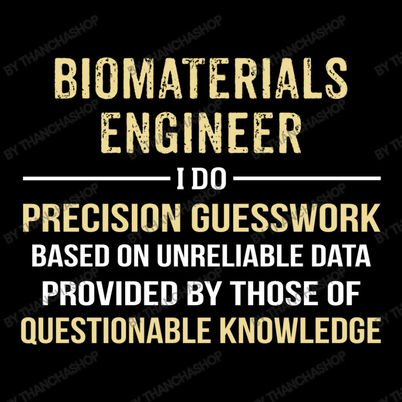 Biomaterials Engineer I Do Precision Guesswork. Funny Gift Adjustable Cap | Artistshot