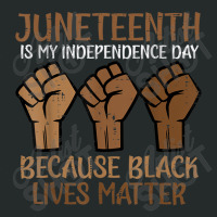 Juneteenth My Independence Day Black Lives Matter Fists 1865 Video Gam Women's Triblend Scoop T-shirt | Artistshot