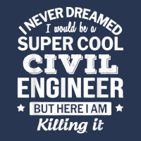 Funny Civil Engineer Tshirt Gift Ladies Denim Jacket | Artistshot