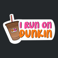 I Run On Dunkin Crewneck Sweatshirt | Artistshot