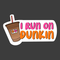 I Run On Dunkin Men's Polo Shirt | Artistshot