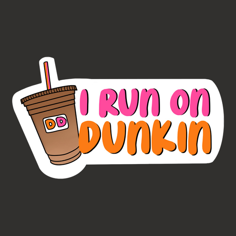 I Run On Dunkin Champion Hoodie by AnitaKovich | Artistshot