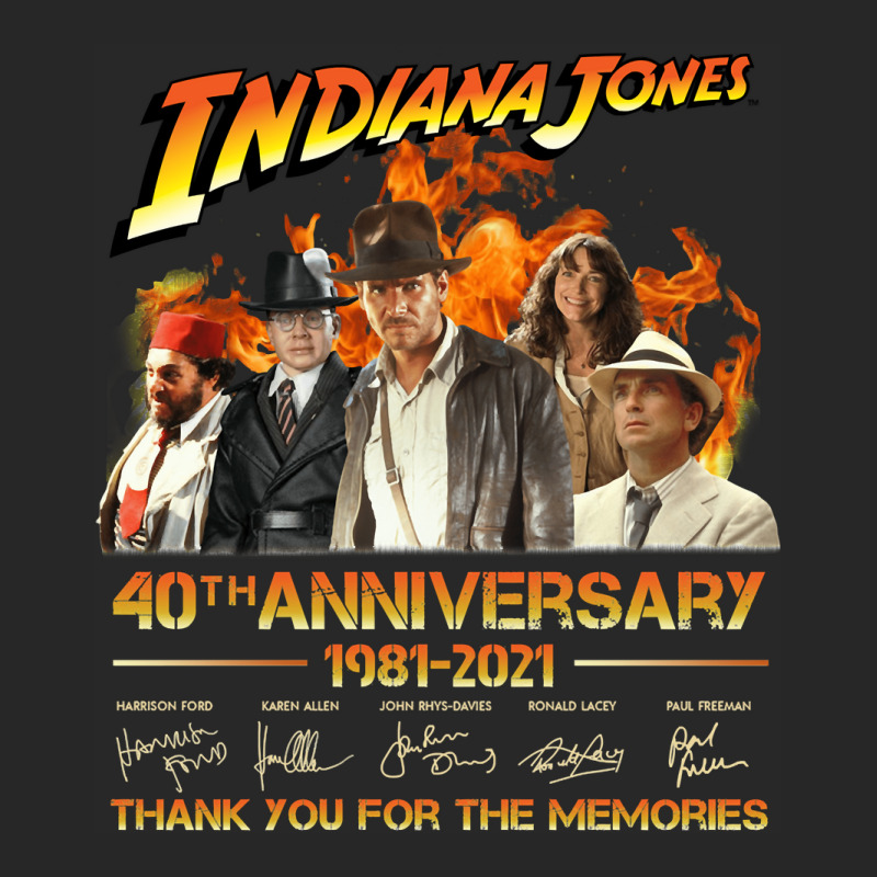 Indiana Jones 40th Anniversary 1981-2021 Thank You For The Memories Men's T-shirt Pajama Set by AnitaKovich | Artistshot