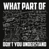 What Part Of Don T You Understand - Funny Math Teacher Gift Design Cha Scorecard Crop Tee | Artistshot