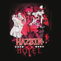 Hazbin Hotel, Graphic, Funny, Alastor, Hazbin, Hotel, Angel Dust, Radi Scorecard Crop Tee | Artistshot